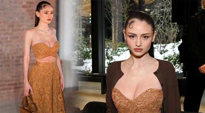 All Eyes on Leni! Klum’s Sexy Cleavage Steals the Spotlight at NYFW