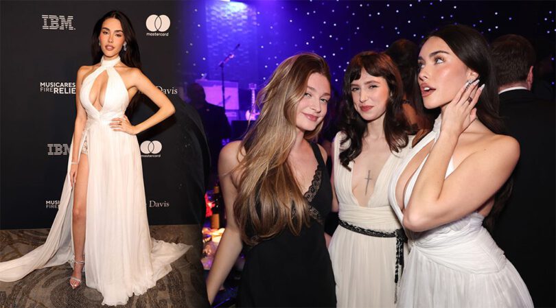 Madison Beer’s Big Boobs Steal the Spotlight in Scandalously Revealing Dress at GRAMMY Event!