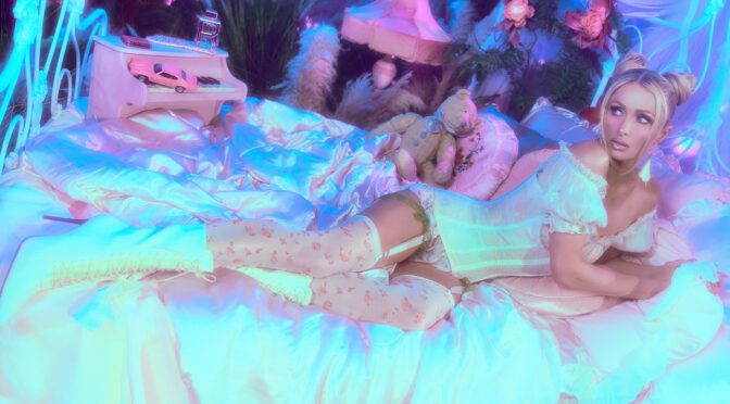 Paris Hilton Stuns in Futuristic & Sexy Photoshoot for Infinite Icon!