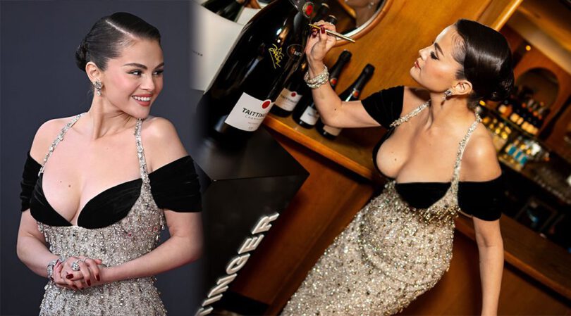 Selena Gomez Stuns at BAFTAs with Eye-Popping Cleavage!