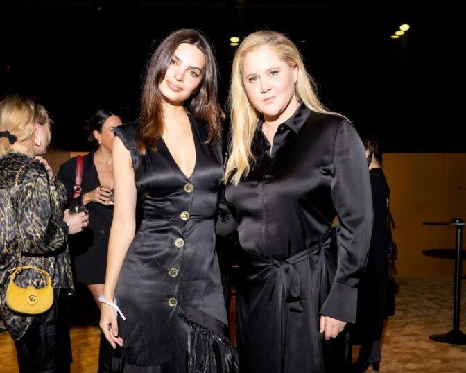 Emily Ratajkowski Sexy Cleavage Uber One Party