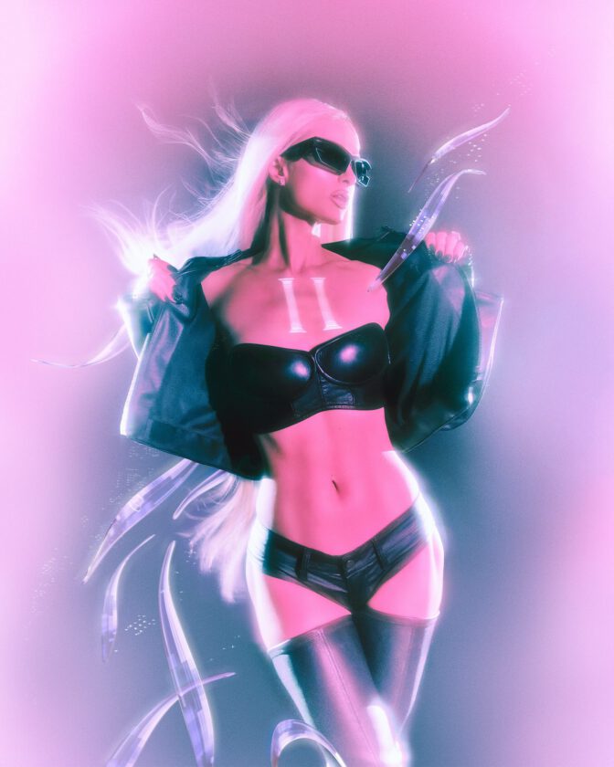 Paris Hilton Sexy Body Infinite Icon Photoshoot