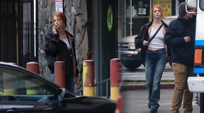 Anya Taylor-Joy Goes Braless in LA—Sexy Behind-the-Scenes Peek!