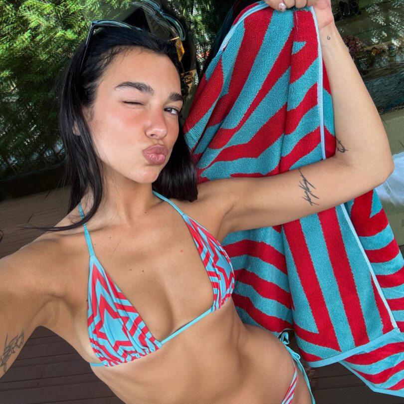 Dua Lipa Sexy Tiny Bikini