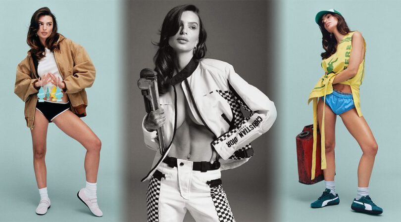 Emily Ratajkowski Goes Braless & Bold in Wild Pop Mag Spread