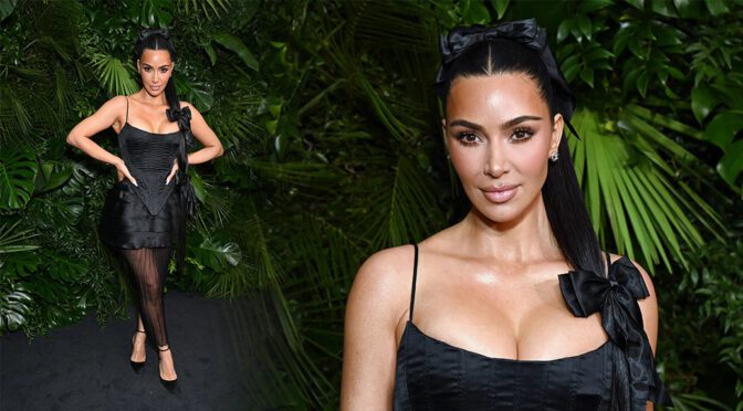Kim Kardashian Boobs Cleavage