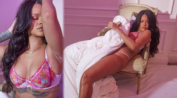Rihanna’s Sexy Savage X Fenty Lingerie Outtakes Are Too Hot to Handle!