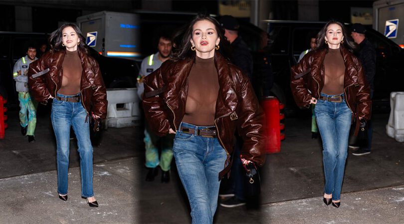 Selena Gomez’s See-Through Shirt Leaves Nothing to the Imagination—NYC Stops and Stares!