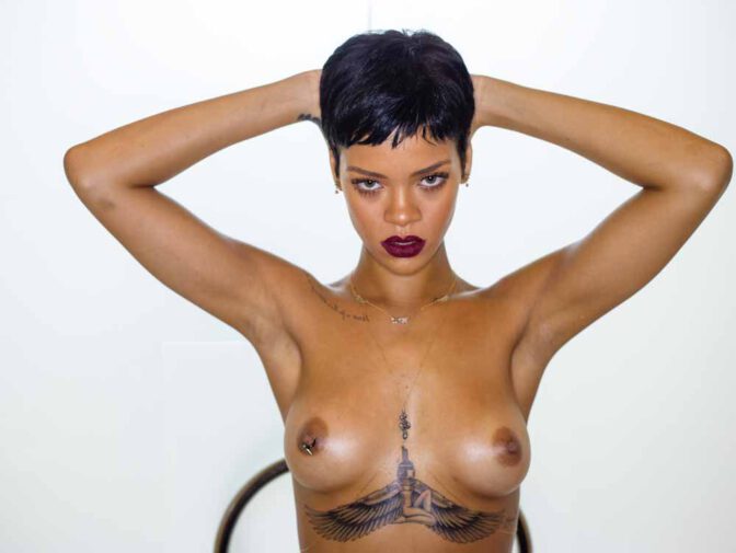 Rihanna Topless Sexy Unapologetic Photoshoot
