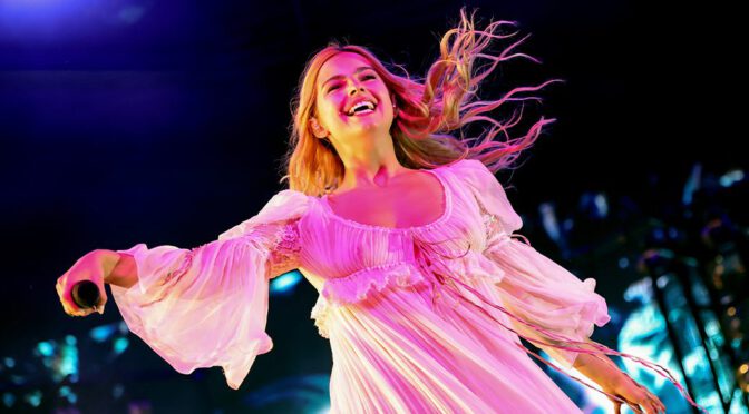 Addison Rae Turns Heads Braless in Sheer Dress at Coachella – Nipples on Full Display