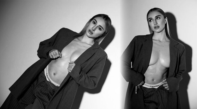 Stripped-Back Seduction: Alessia Vernazza Commands the Spotlight