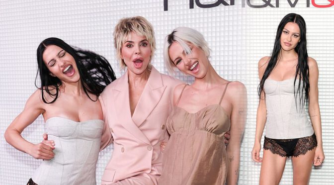 Legs, Lace, and Boobs: Amelia Gray’s Sheer Outfit Stuns L.A.