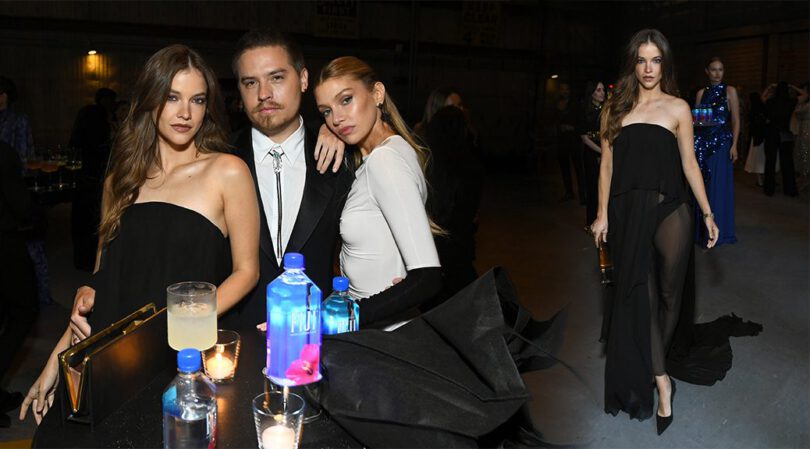 Barbara Palvin’s Sheer Gown Shows Off Panties at Fashion Trust U.S. Awards