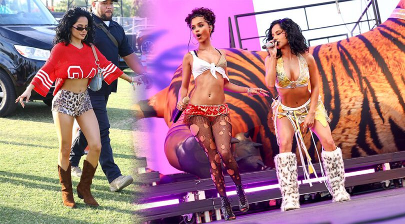 Becky G’s Wild Coachella Look: Legs, Curves & Skimpy Heat!