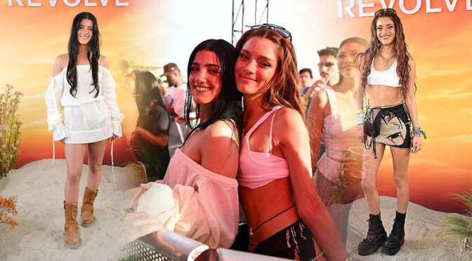 Dixie & Charli D’Amelio Show Skin & Steal the Desert Heat at Revolve Festival