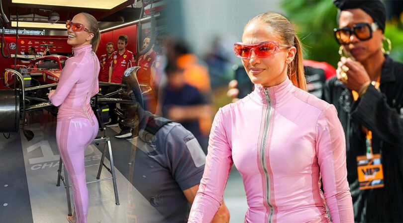 J.Lo’s Pink Latex Booty Show at Jeddah F1 Will Leave You Breathless