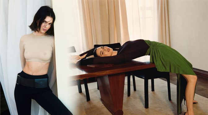 Kendall Flashes Nipples in See-Through Dress for Sizzling FWRD 2025 Shoot