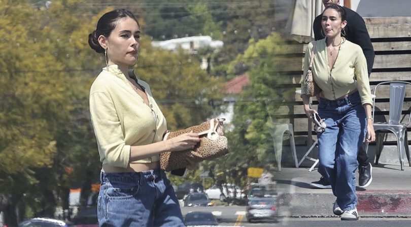 Busty Bombshell Madison Beer Struts Through Los Feliz