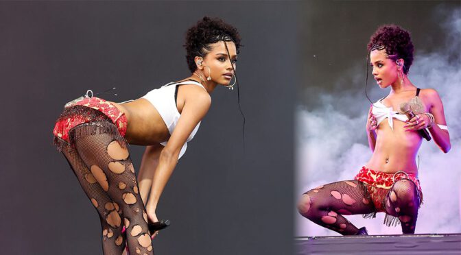 Tyla Erotic On Stage