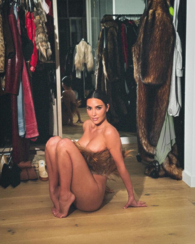 Kim Kardashian Big Boobs Skims Campaign