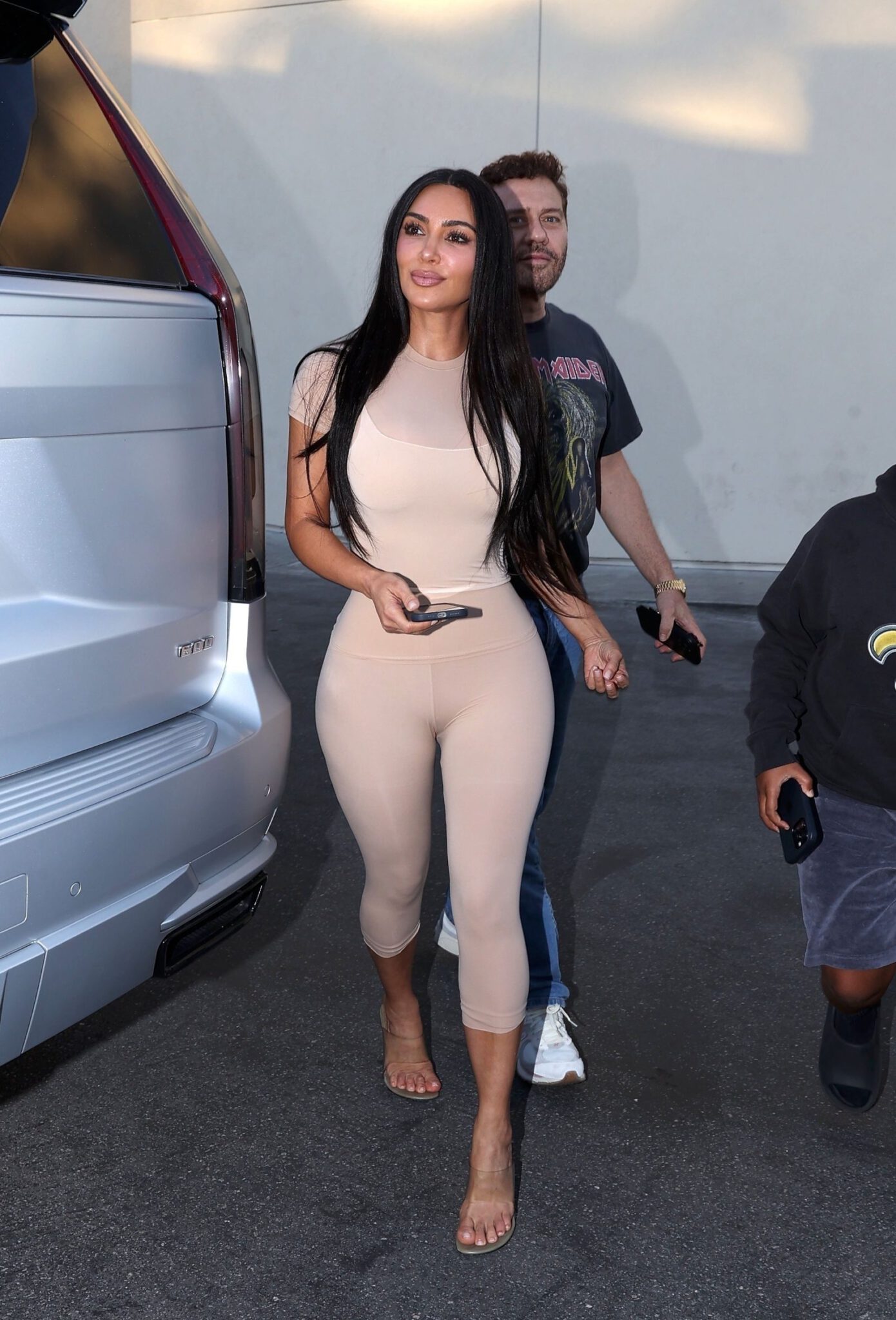 Hot Rocks Skims Kim Kardashian Skims Body Hugging Outfit - Hot Celebs Home