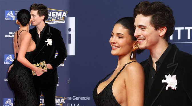 Kylie Jenner Sets Rome on Fire: Sexy Curves & Cleavage at David di Donatello Awards