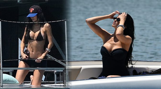 Kylie Jenner’s Yacht Tease: Busty Bikini Bombshell Caught in Miami Sun!