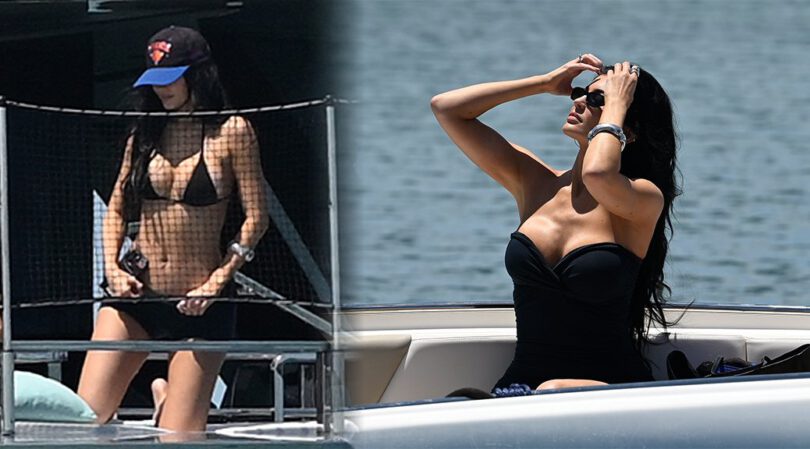 Kylie Jenner’s Yacht Tease: Busty Bikini Bombshell Caught in Miami Sun!