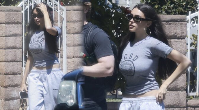 Madison Beer’s Busty Curves Steal the Spotlight in Los Feliz
