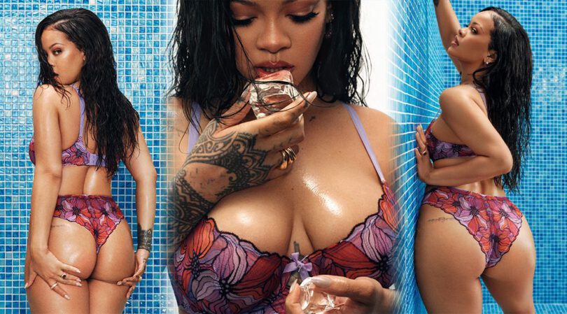 Rihanna’s Wet Boobs & Ass Wreck Savage x Fenty Lingerie Drop