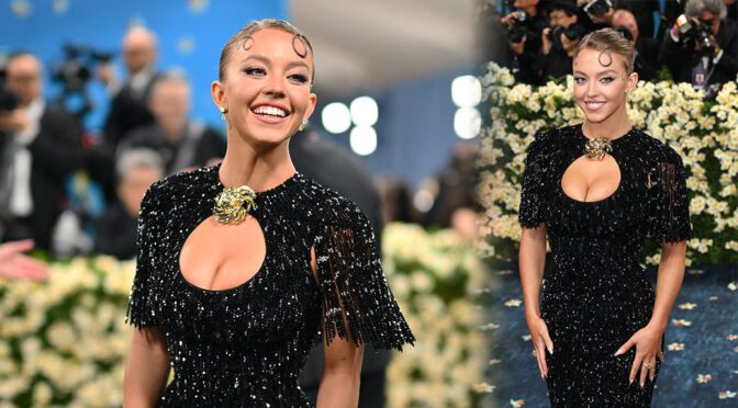 Sydney Sweeney’s Busty Bombshell Moment at the 2025 Met Gala—That Cleavage!
