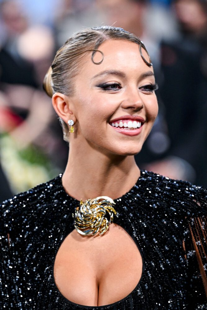 Sydney Sweeney Big Boobs Cleavage Met Gala
