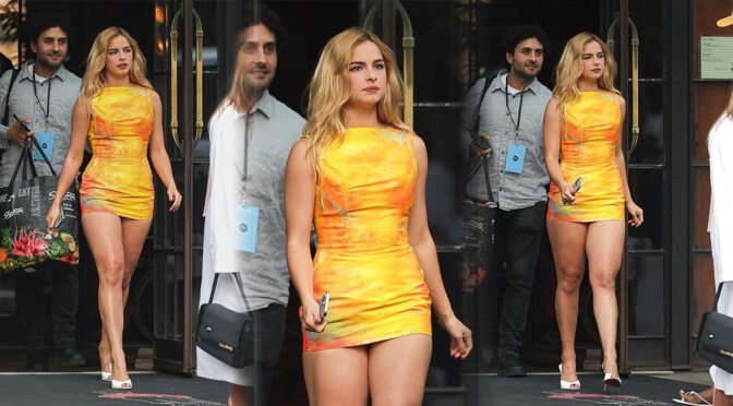 Addison Rae Turns NYC Sidewalk Into a Runway with Her Jaw-Dropping Legs