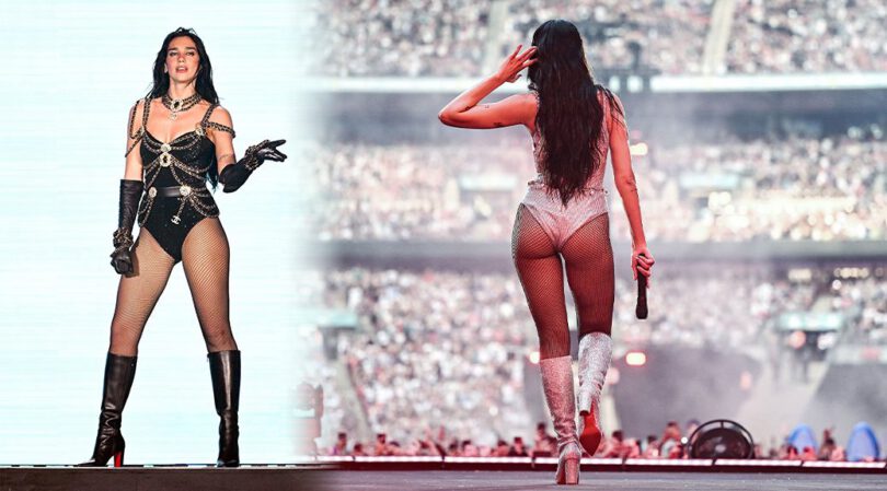 Booty, Bust & Bodysuits: Dua Lipa Turns Wembley Into a Strip Tease
