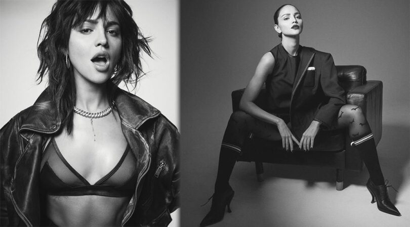 Eiza González Turns Up the Heat in Sheer Lingerie & Leather – Imagine Magazine April 2025