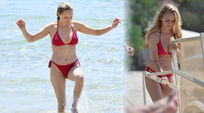 Bikini Bombshell: Heather Graham’s Juicy Curves Explode in Italy