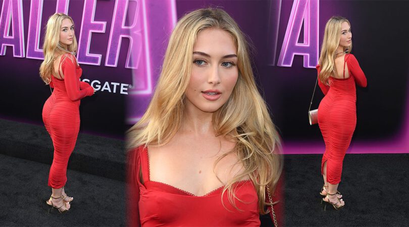 Heloise Huthart’s Booty-Popping Red Dress Steals the Show at Ballerina Premiere