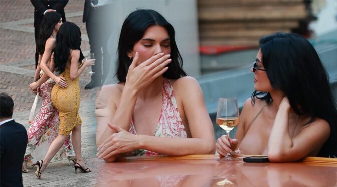 Kylie’s Killer Curves & Kendall’s Sideboob Steal the Show in Venice
