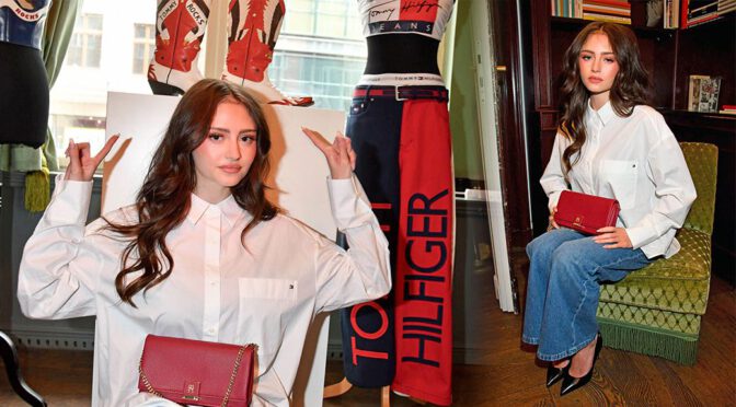 Leni Klum Flaunts Sexy Elegance in White Shirt & Heels at Berlin Bash