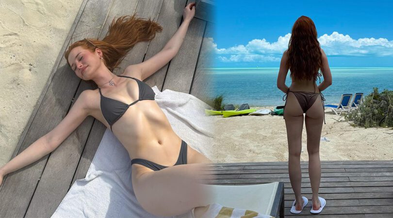 Redhead Vixen Madelaine Petsch Shows Off Her Bikini Body — And That Booty!