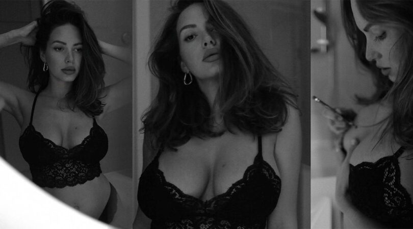 Mirror, Mirror: Sabine Jemeljanova’s Lingerie Look Has Everyone Staring