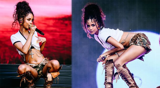 Tyla’s Sexy Body Steals the Show in Wild Crotch-Baring Shorts