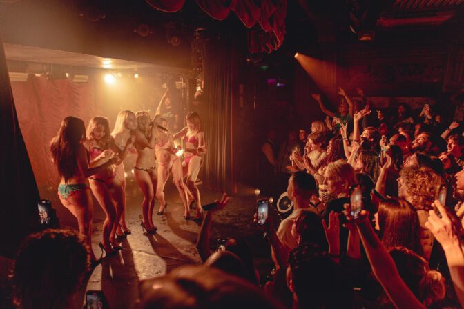 Addison Rae Sexy Lingerie London Performance