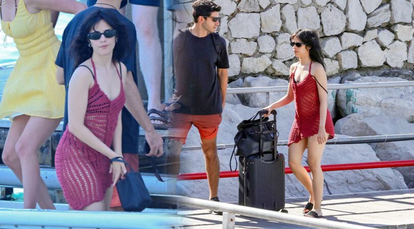 Stylish and Sultry: Camila Cabello Arrives for Lunch in Nerano