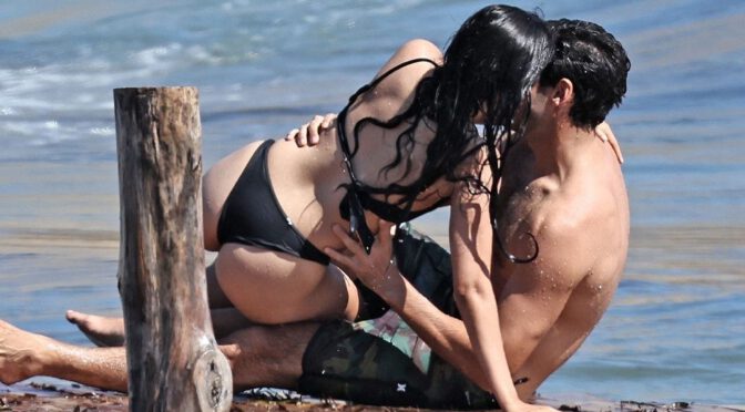 Beach Booty Showdown: Camila Cabello’s Bikini Clingfest on the Dock!