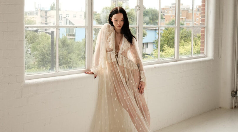 Dove Cameron Rocks Sheer Looks and Latex Glam for Marie Claire