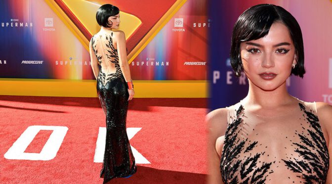 See-Through & Skin-Tight: Isabela Merced’s Wild Red Carpet Look at Superman Premiere