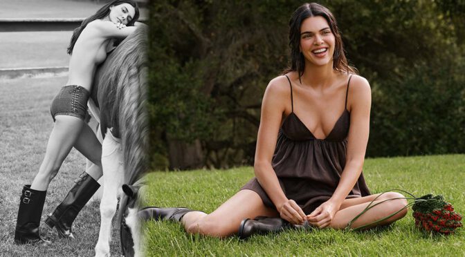 Kendall Jenner Stuns in Sultry Summer Fashion for FWRD 2025