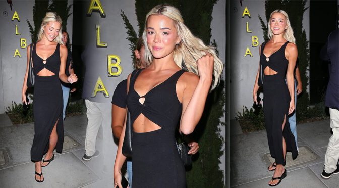 Chic & Sleek: Olivia Dunne Steps Out in Stunning Night Look