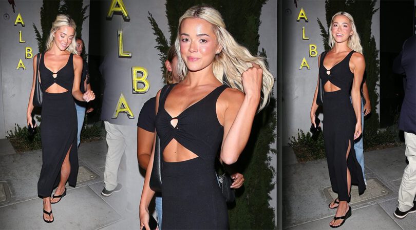Chic & Sleek: Olivia Dunne Steps Out in Stunning Night Look